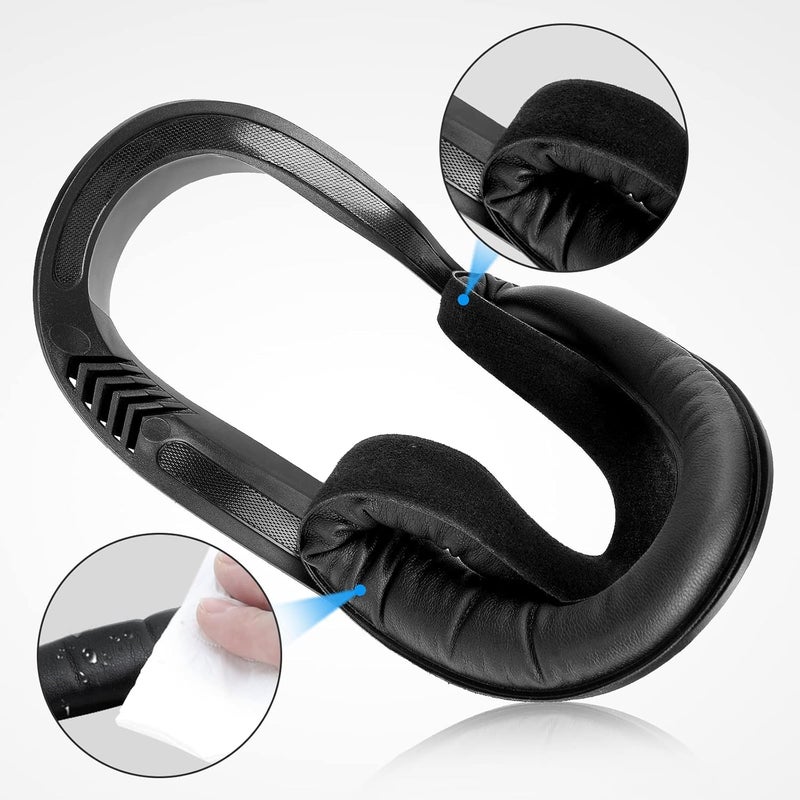 SUPERUS Facial Interface & Face Cover Pad for Oculus Quest 2, Sweat-Proof PU Foam Cushion - VR Accessories for Meta Quest 2, Compatible with Oculus Quest 2 Original Spacer - Image 4